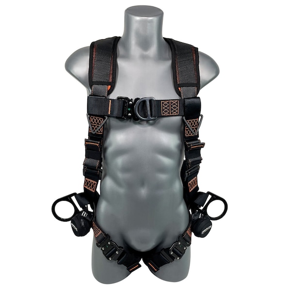 Frontline Combat Harness, 2XL/3XL, 310 lbs, Quick Connect Chest/ Quick Connect Leg Straps 105CFTB-2XL-3XL - main